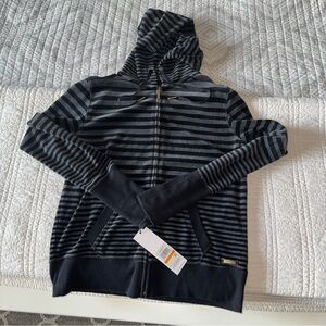 Calvin Klein Performance velour jacket small